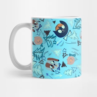 Christmas collage Mug